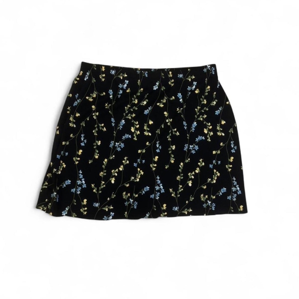 Vintage 90s floral mini skirt